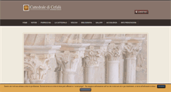 Desktop Screenshot of cattedraledicefalu.com
