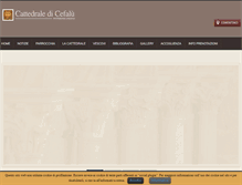 Tablet Screenshot of cattedraledicefalu.com